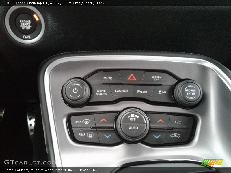Controls of 2019 Challenger T/A 392