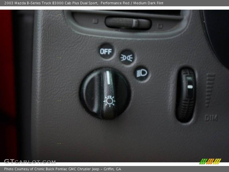 Performance Red / Medium Dark Flint 2003 Mazda B-Series Truck B3000 Cab Plus Dual Sport