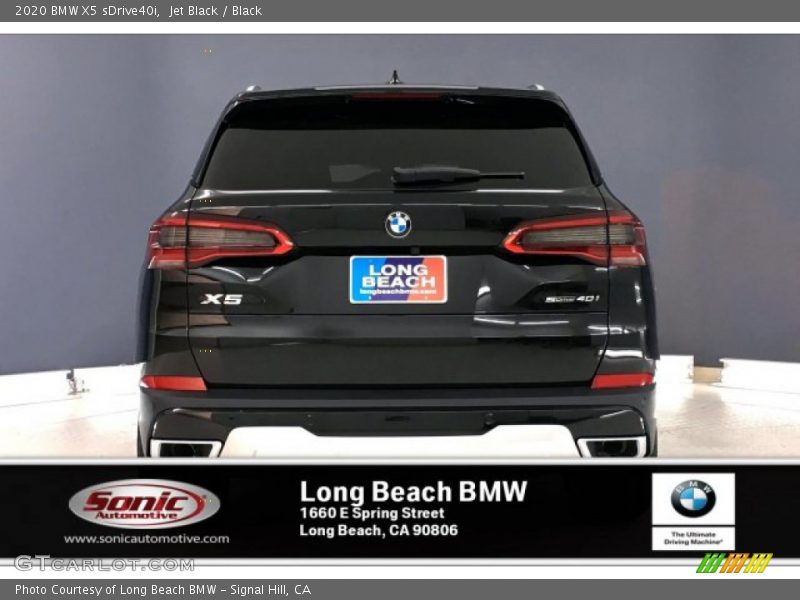 Jet Black / Black 2020 BMW X5 sDrive40i