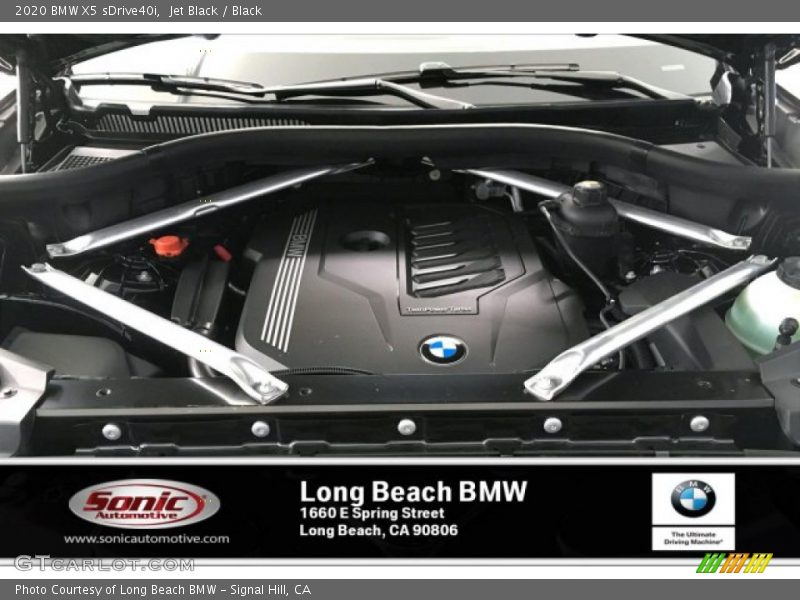 Jet Black / Black 2020 BMW X5 sDrive40i