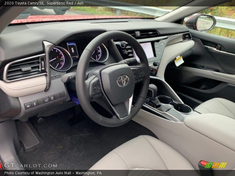 Front Seat of 2020 Camry SE