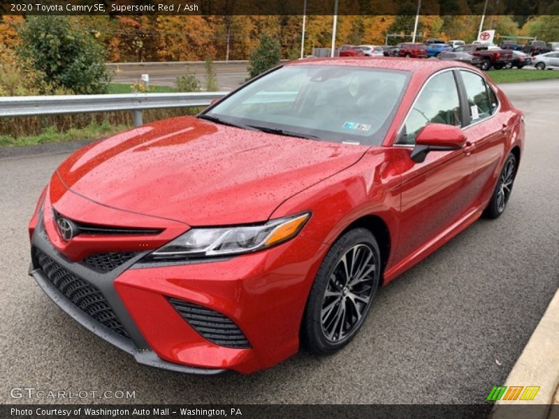  2020 Camry SE Supersonic Red