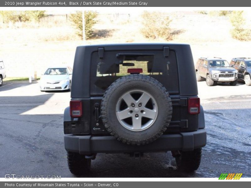 Black / Dark Slate Gray/Medium Slate Gray 2010 Jeep Wrangler Rubicon 4x4