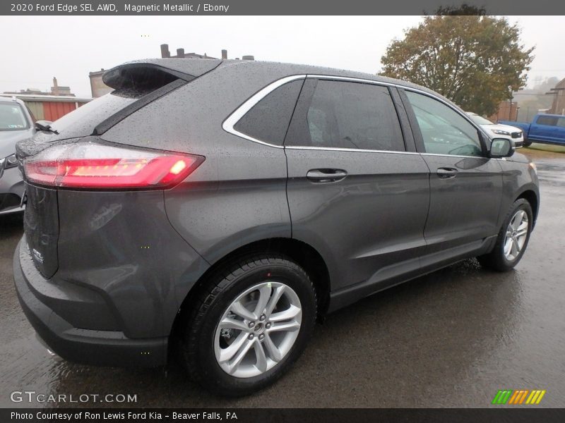 Magnetic Metallic / Ebony 2020 Ford Edge SEL AWD