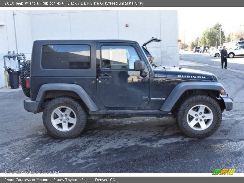 Black / Dark Slate Gray/Medium Slate Gray 2010 Jeep Wrangler Rubicon 4x4