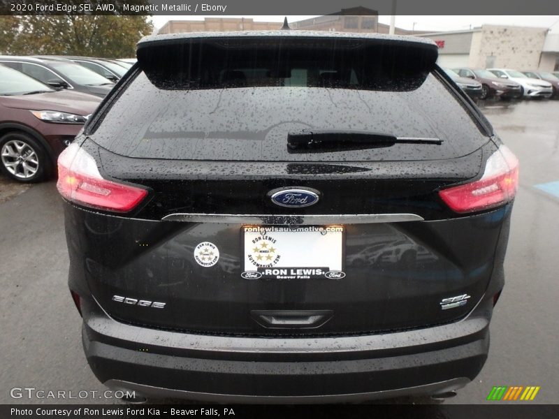 Magnetic Metallic / Ebony 2020 Ford Edge SEL AWD