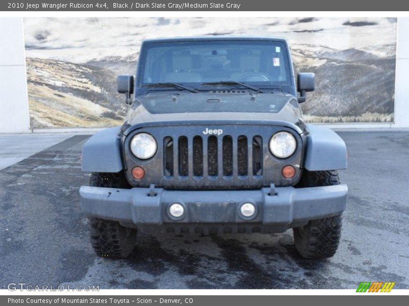 Black / Dark Slate Gray/Medium Slate Gray 2010 Jeep Wrangler Rubicon 4x4