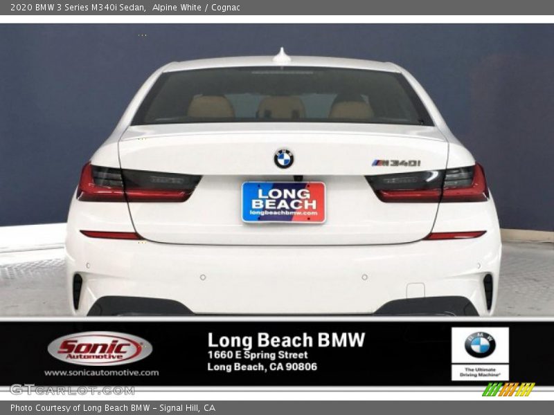 Alpine White / Cognac 2020 BMW 3 Series M340i Sedan