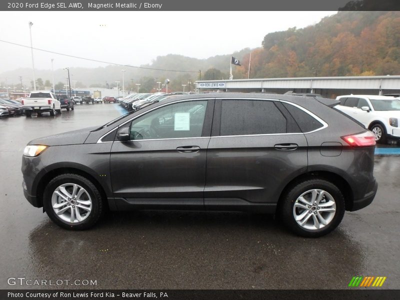 Magnetic Metallic / Ebony 2020 Ford Edge SEL AWD