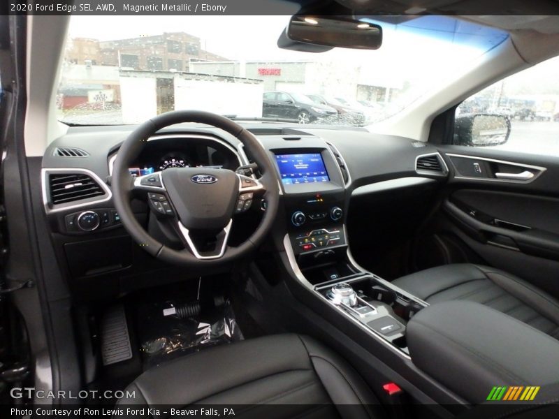 Magnetic Metallic / Ebony 2020 Ford Edge SEL AWD