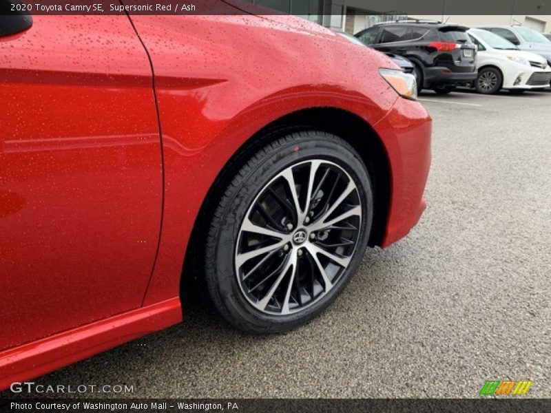 Supersonic Red / Ash 2020 Toyota Camry SE