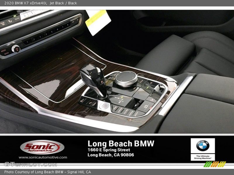 Jet Black / Black 2020 BMW X7 xDrive40i