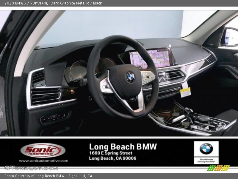 Dark Graphite Metallic / Black 2020 BMW X7 xDrive40i