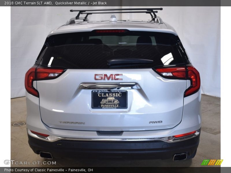 Quicksilver Metallic / ­Jet Black 2018 GMC Terrain SLT AWD