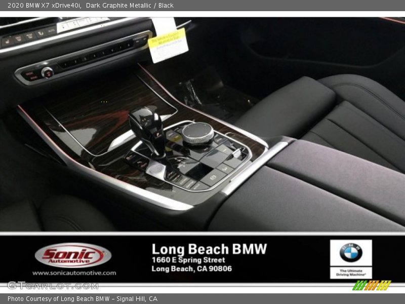 Dark Graphite Metallic / Black 2020 BMW X7 xDrive40i