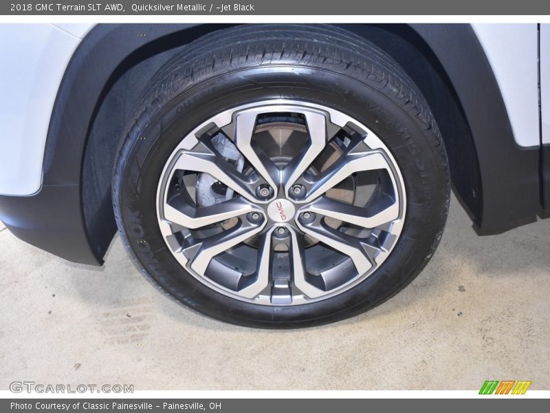 Quicksilver Metallic / ­Jet Black 2018 GMC Terrain SLT AWD