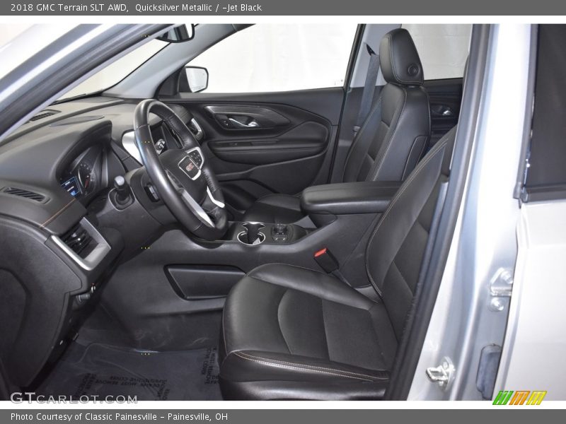 Quicksilver Metallic / ­Jet Black 2018 GMC Terrain SLT AWD