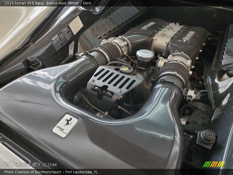  2014 458 Italia Engine - 4.5 Liter DI DOHC 32-Valve V8