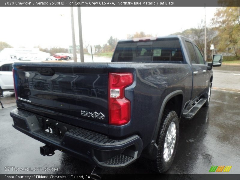 Northsky Blue Metallic / Jet Black 2020 Chevrolet Silverado 2500HD High Country Crew Cab 4x4