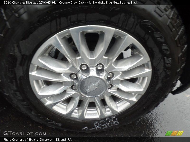 Northsky Blue Metallic / Jet Black 2020 Chevrolet Silverado 2500HD High Country Crew Cab 4x4