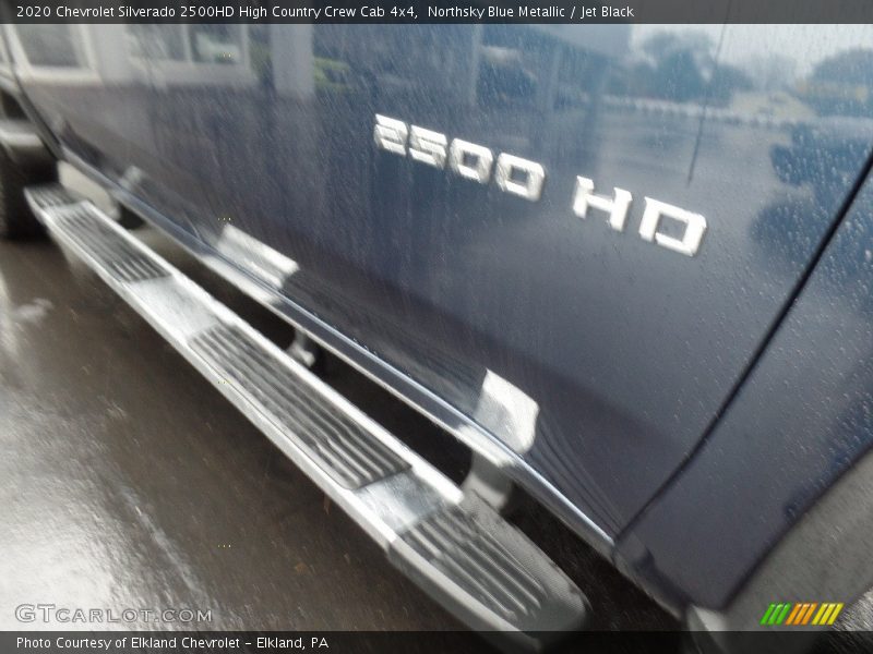 Northsky Blue Metallic / Jet Black 2020 Chevrolet Silverado 2500HD High Country Crew Cab 4x4