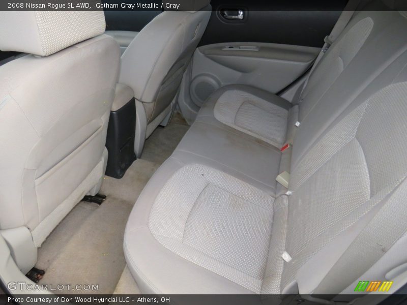 Gotham Gray Metallic / Gray 2008 Nissan Rogue SL AWD