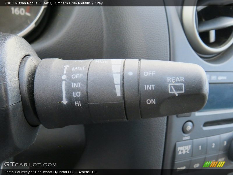 Gotham Gray Metallic / Gray 2008 Nissan Rogue SL AWD