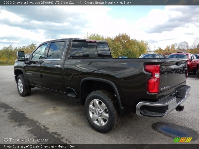 Oxford Brown Metallic / Jet Black 2020 Chevrolet Silverado 2500HD LTZ Crew Cab 4x4