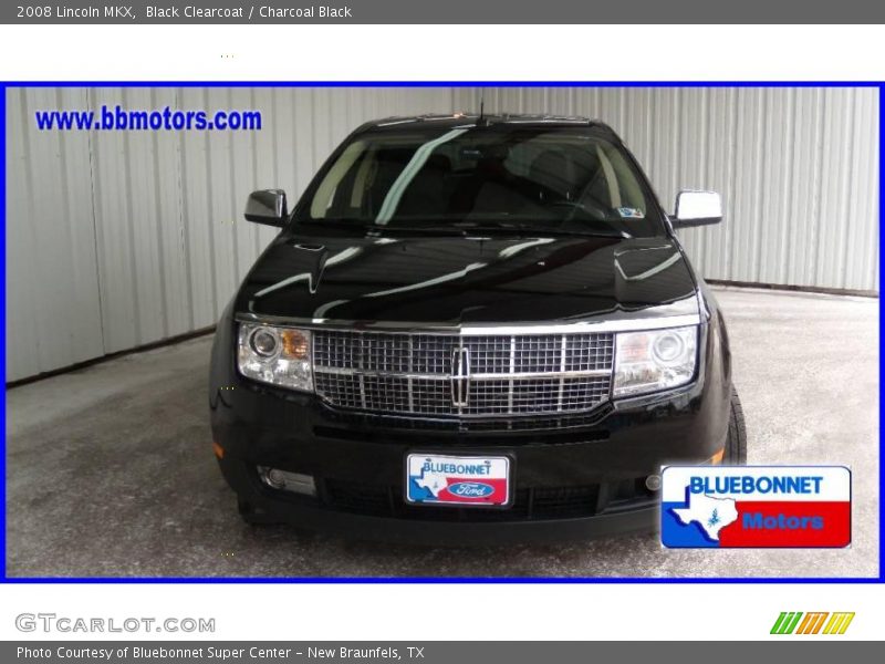 Black Clearcoat / Charcoal Black 2008 Lincoln MKX