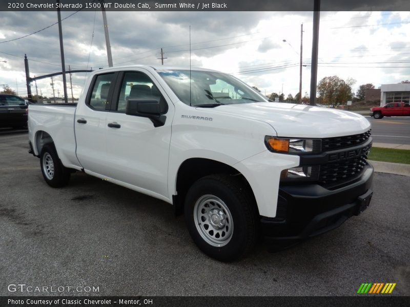 Front 3/4 View of 2020 Silverado 1500 WT Double Cab