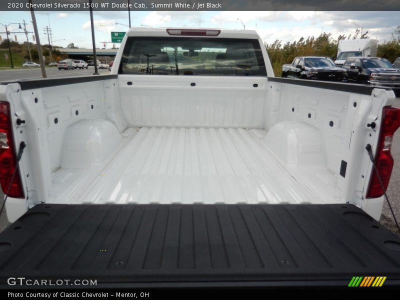 Summit White / Jet Black 2020 Chevrolet Silverado 1500 WT Double Cab
