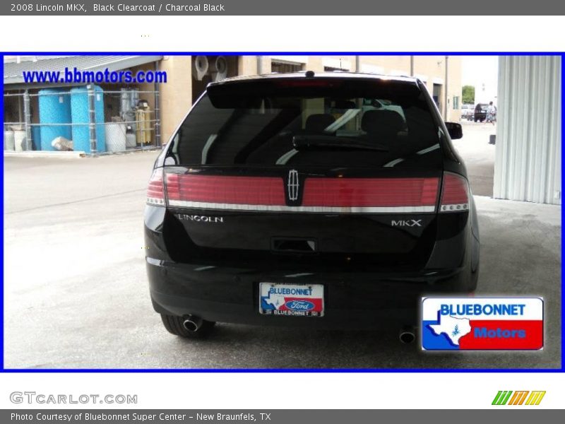 Black Clearcoat / Charcoal Black 2008 Lincoln MKX