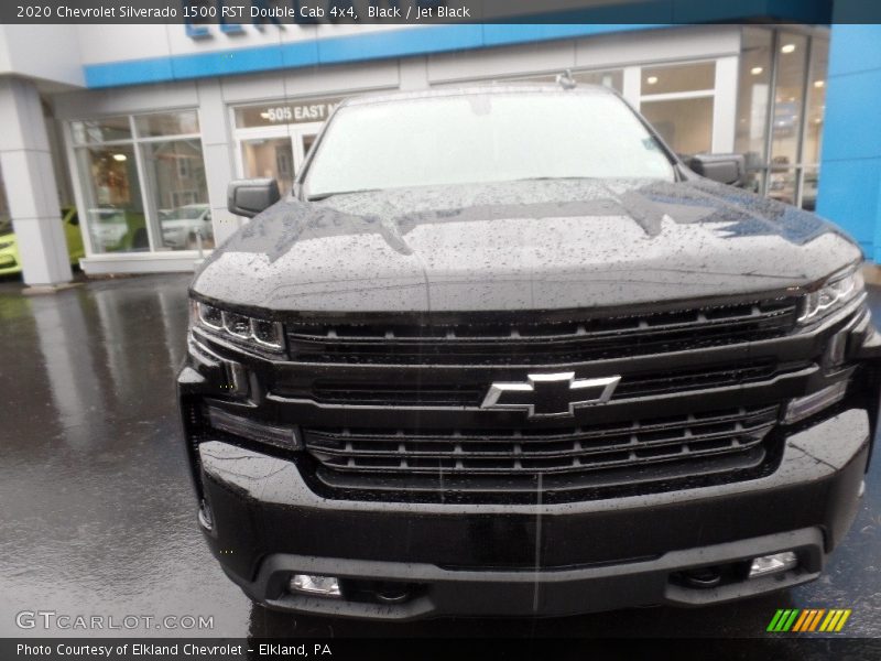 Black / Jet Black 2020 Chevrolet Silverado 1500 RST Double Cab 4x4