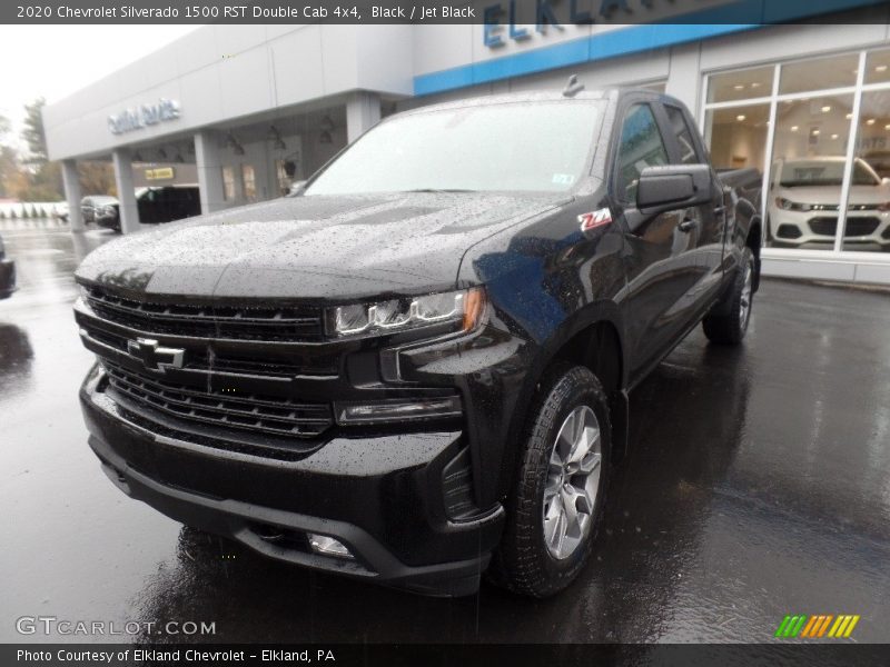 Black / Jet Black 2020 Chevrolet Silverado 1500 RST Double Cab 4x4