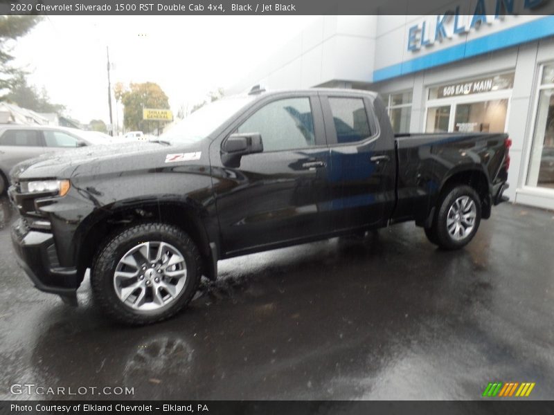 Black / Jet Black 2020 Chevrolet Silverado 1500 RST Double Cab 4x4