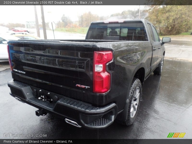 Black / Jet Black 2020 Chevrolet Silverado 1500 RST Double Cab 4x4