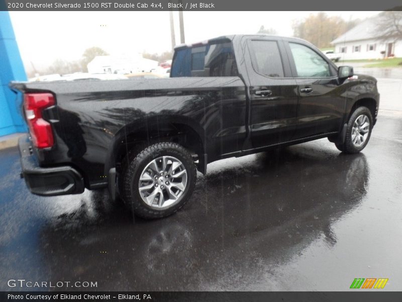 Black / Jet Black 2020 Chevrolet Silverado 1500 RST Double Cab 4x4