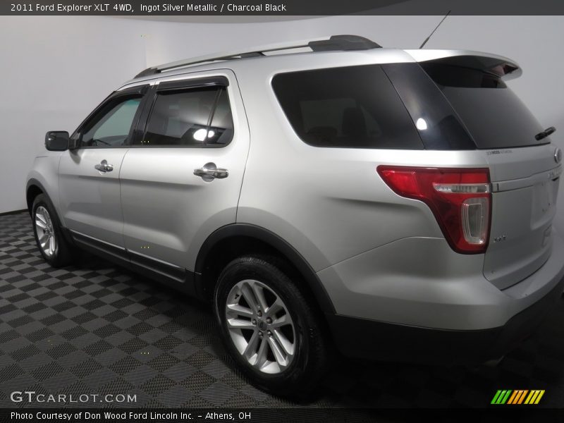 Ingot Silver Metallic / Charcoal Black 2011 Ford Explorer XLT 4WD
