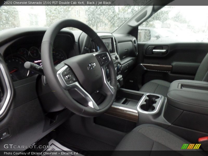 Front Seat of 2020 Silverado 1500 RST Double Cab 4x4