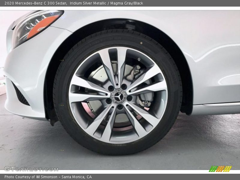 Iridium Silver Metallic / Magma Gray/Black 2020 Mercedes-Benz C 300 Sedan