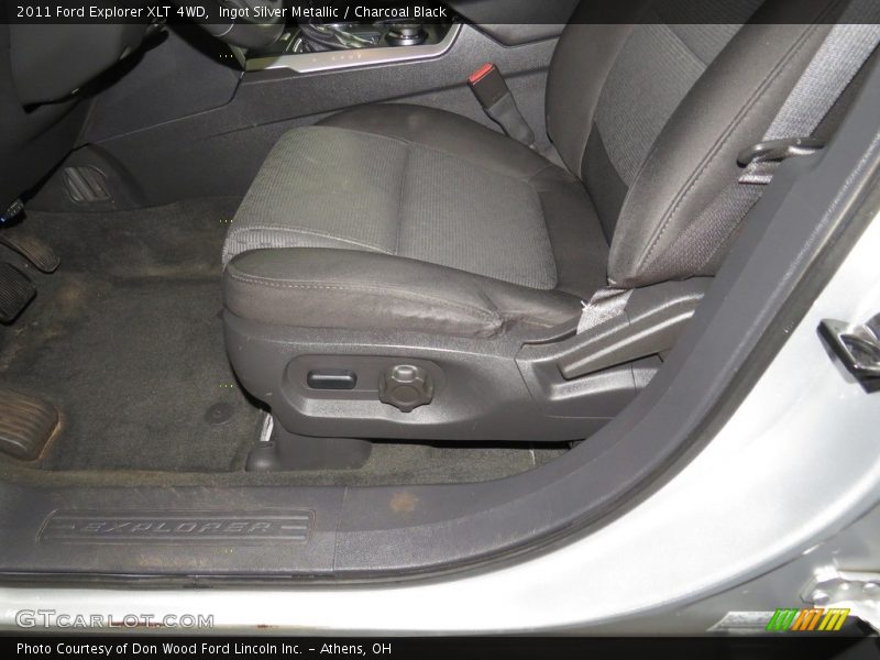 Ingot Silver Metallic / Charcoal Black 2011 Ford Explorer XLT 4WD
