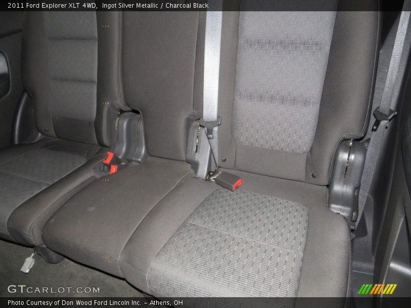 Ingot Silver Metallic / Charcoal Black 2011 Ford Explorer XLT 4WD