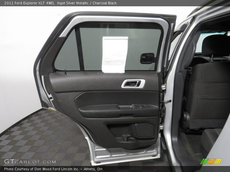 Ingot Silver Metallic / Charcoal Black 2011 Ford Explorer XLT 4WD