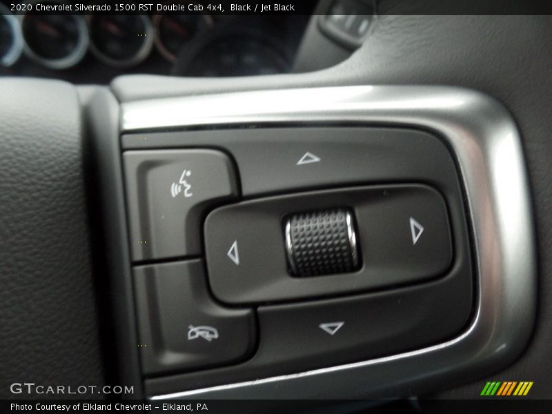 Black / Jet Black 2020 Chevrolet Silverado 1500 RST Double Cab 4x4