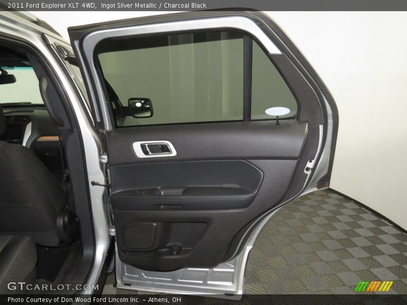 Ingot Silver Metallic / Charcoal Black 2011 Ford Explorer XLT 4WD