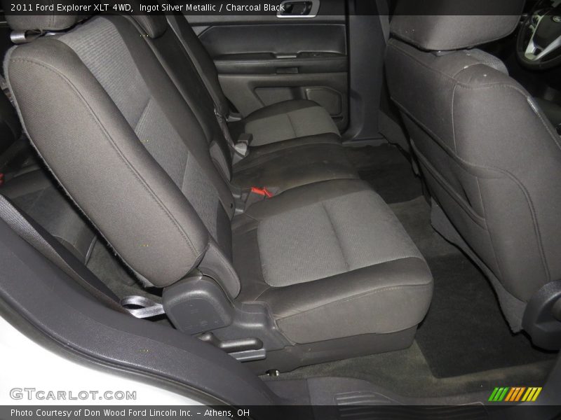 Ingot Silver Metallic / Charcoal Black 2011 Ford Explorer XLT 4WD