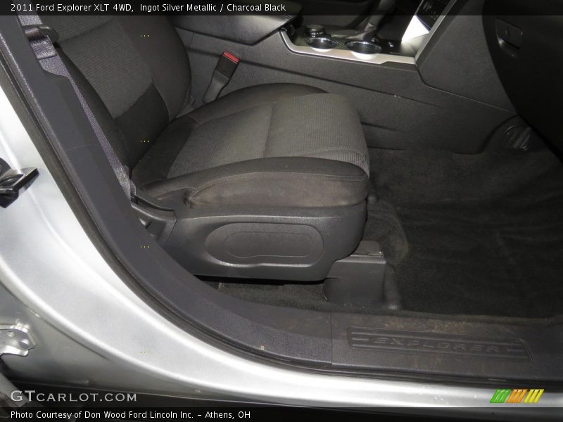 Ingot Silver Metallic / Charcoal Black 2011 Ford Explorer XLT 4WD