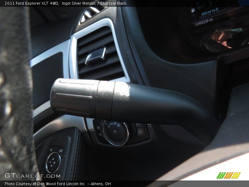 Ingot Silver Metallic / Charcoal Black 2011 Ford Explorer XLT 4WD