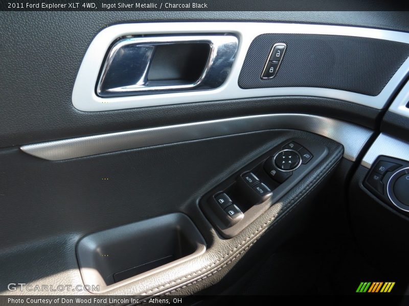 Ingot Silver Metallic / Charcoal Black 2011 Ford Explorer XLT 4WD