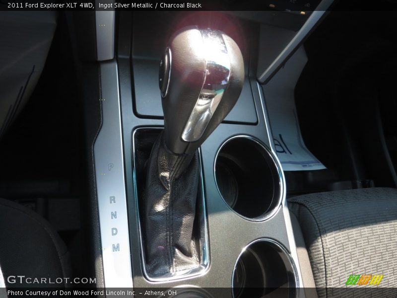 Ingot Silver Metallic / Charcoal Black 2011 Ford Explorer XLT 4WD